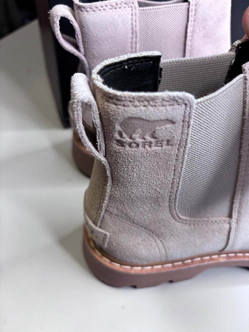 Sorel Women's Revel RD Chelsea Waterproof Boots in Crushed Clay size 7.5 - Picture 2 of 6